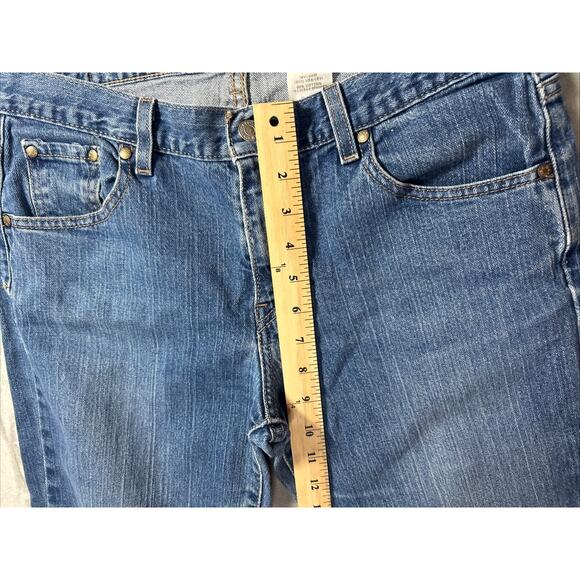 Levi Strauss Nouveau Low Straight Leg 505 Women’s Size 8 Short - Picture 4 of 10